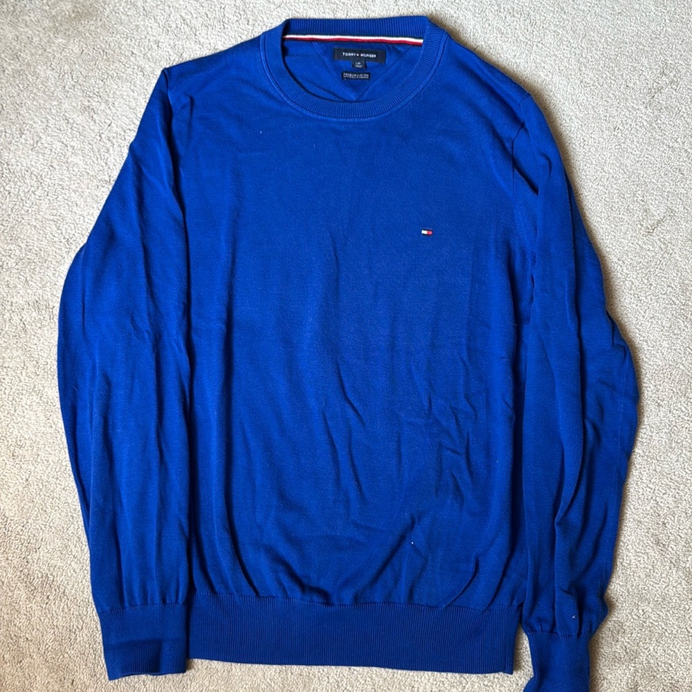 Tommy Hilfiger 100% Premium Cotton crew neck sweater
